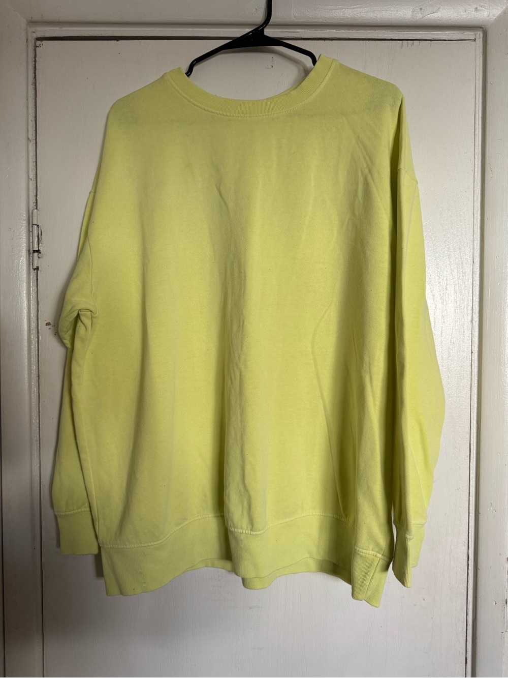 Garage Light Yellow Crewneck Sweatshirt
